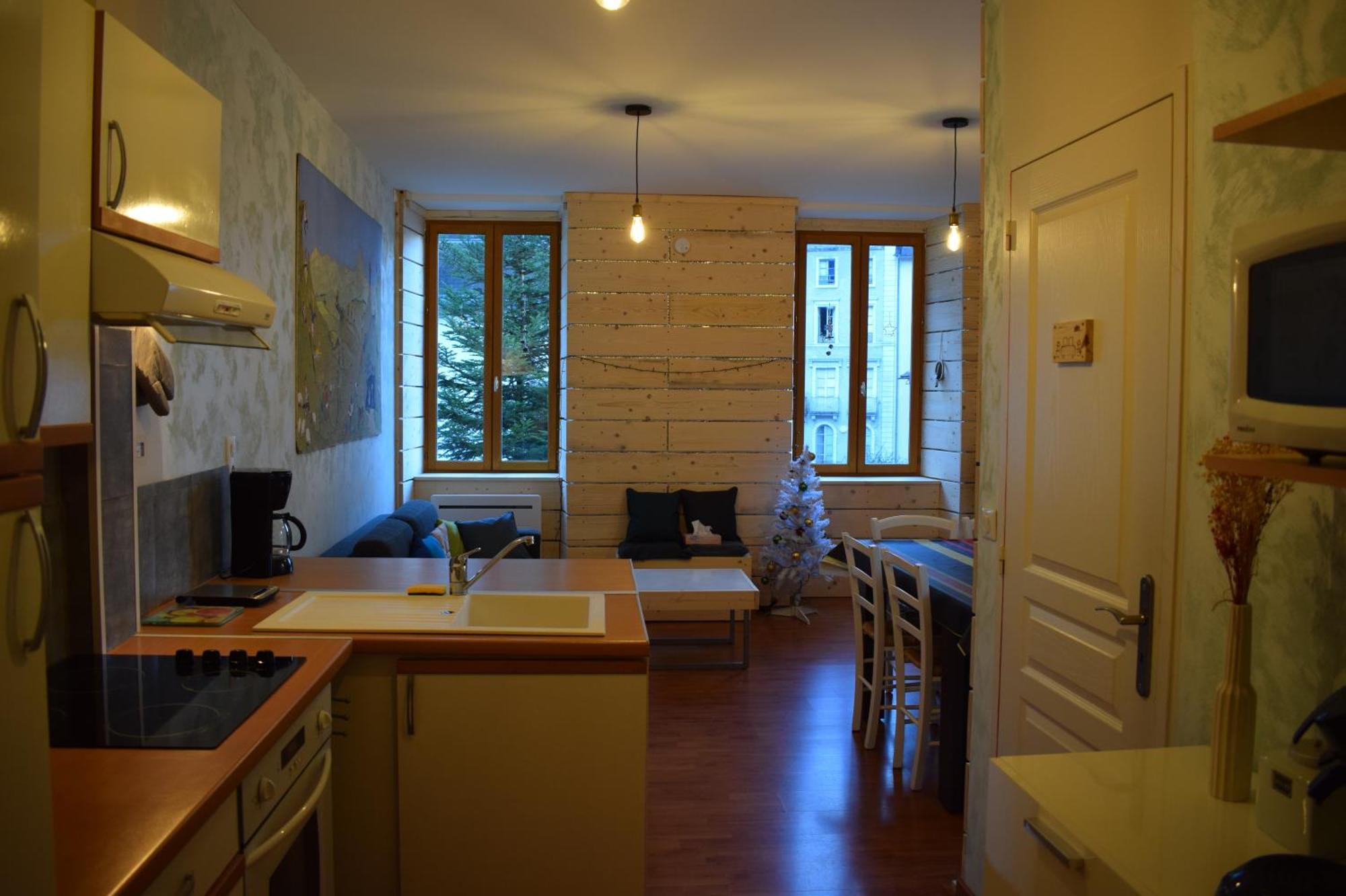 Appartement Familial T3 Avec Sauna 8 Personnes Eaux-Bonnes Luaran gambar