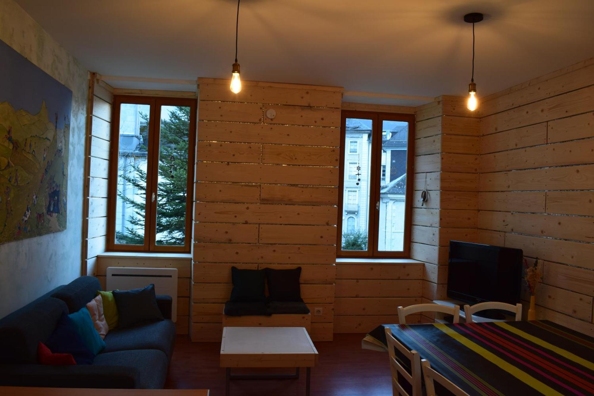 Appartement Familial T3 Avec Sauna 8 Personnes Eaux-Bonnes Luaran gambar